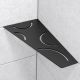 Schlüter Aflang Shampoohylde Curve grafit-sort mat SE S3 D6 MGS