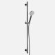 Tapwell ARM100 Brusesæt, Brushed Black Chrome